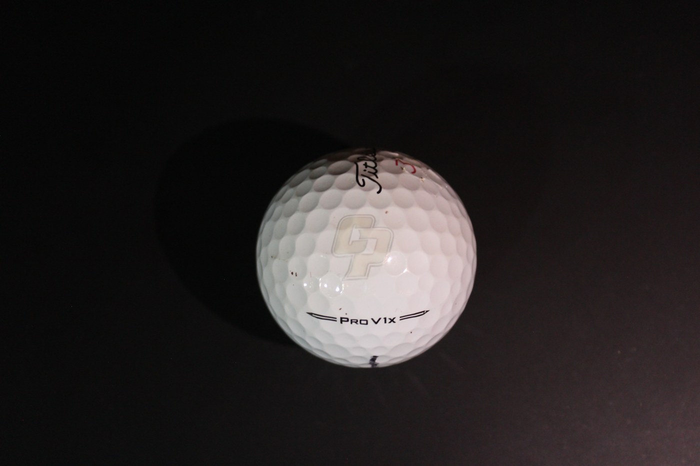 Custom Golf Ball example